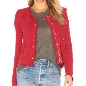 IRO Agnette Jacket in Rouge 36/XS